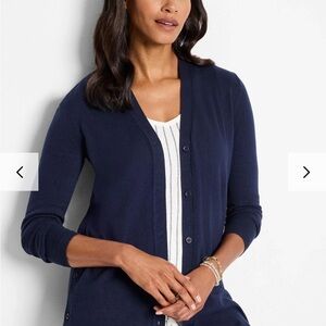 NIC+ZOE Destination Button Cardigan